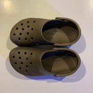 🎃Crocs-Unisexe Chocolate Brown woman girl teen 6-7/men 4-5 sandals
